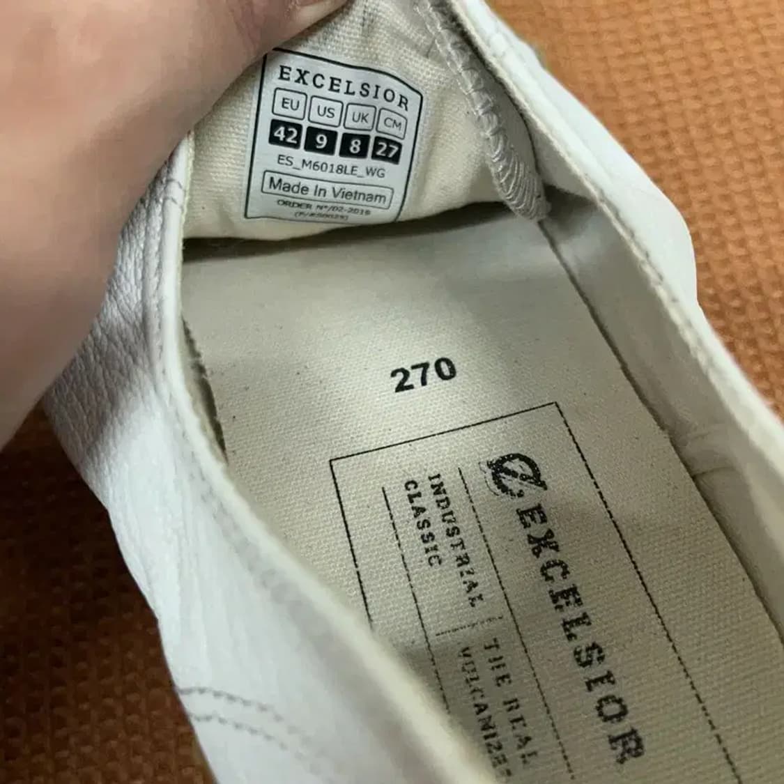 엑셀시오르 볼트 로우 스니커즈 운동화 270 G08825 상품이미지5