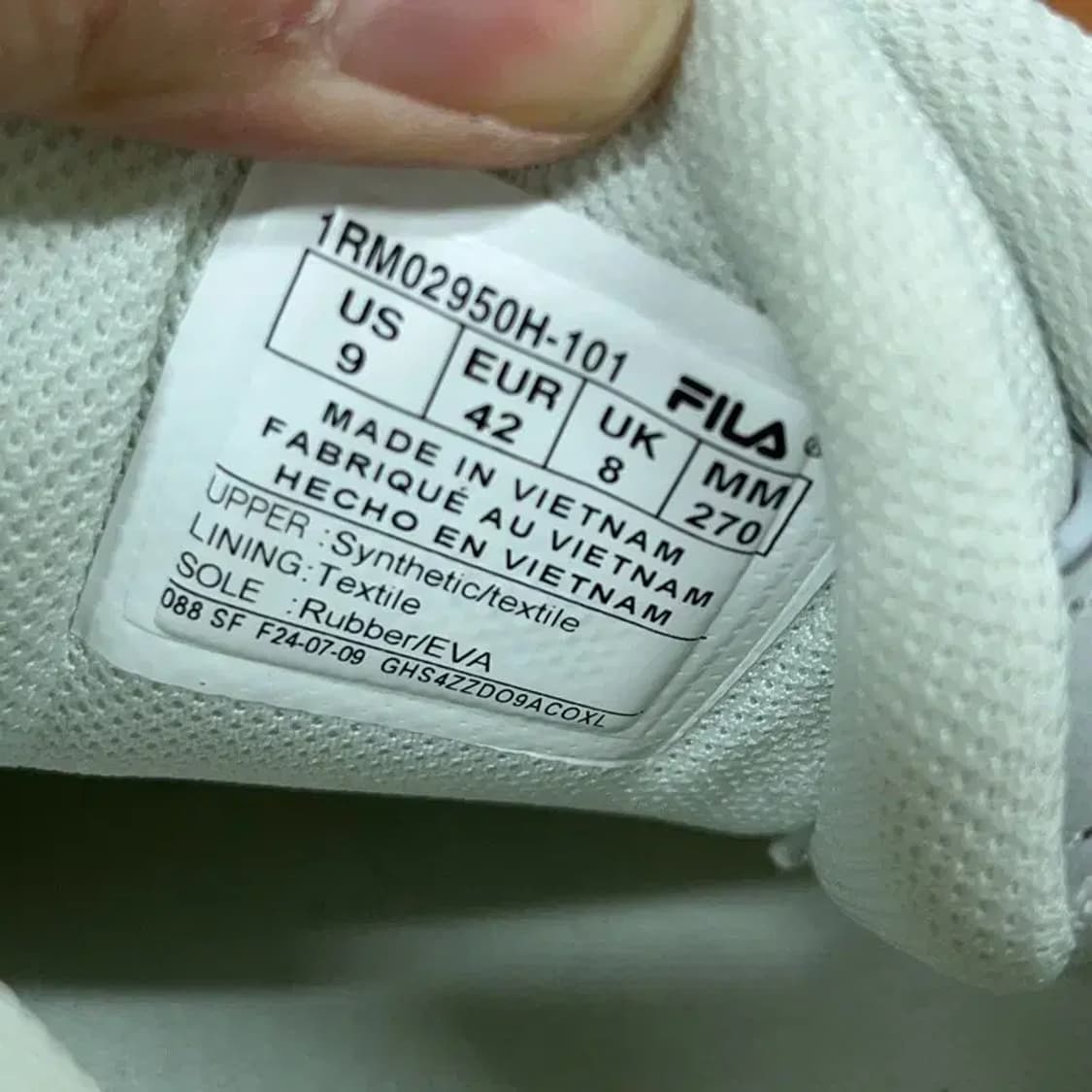 필라 트렉사 TR 스니커즈 운동화 270 G08846 상품이미지5