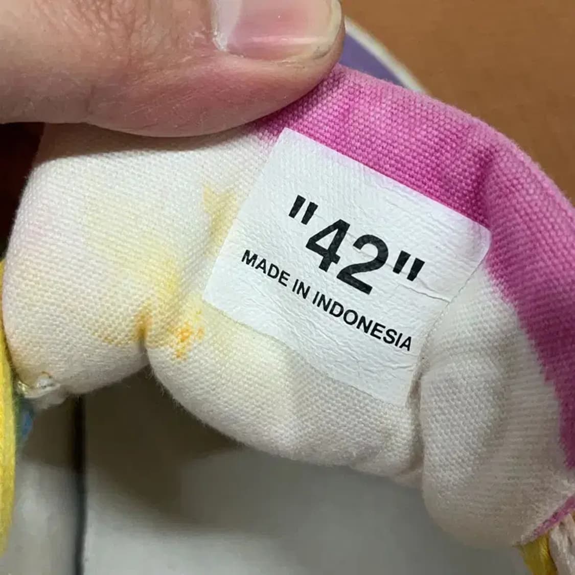 오프화이트 애로우 로우 벌크 스니커즈 운동화 42 G08848 상품이미지7