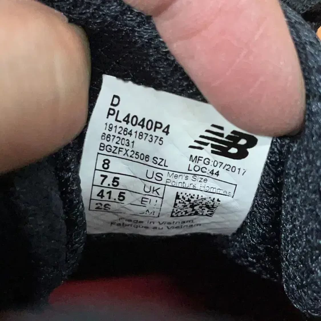 뉴발란스 4040 포인트화 야구화 운동화 260 G08873 상품이미지5