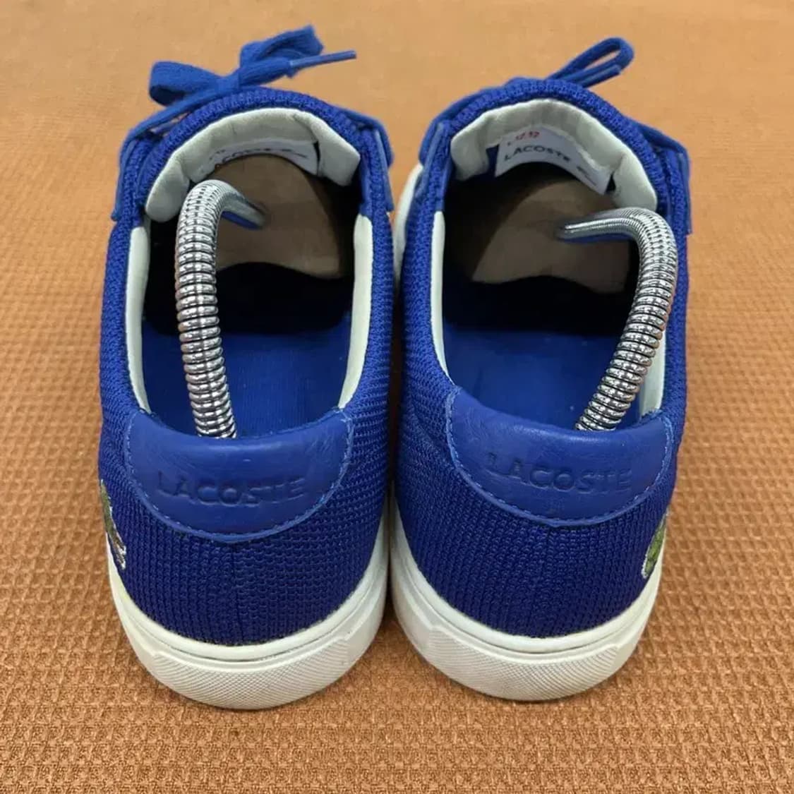 라코스테 캐주얼 블루 스니커즈 운동화 UK7 G08887 상품이미지2