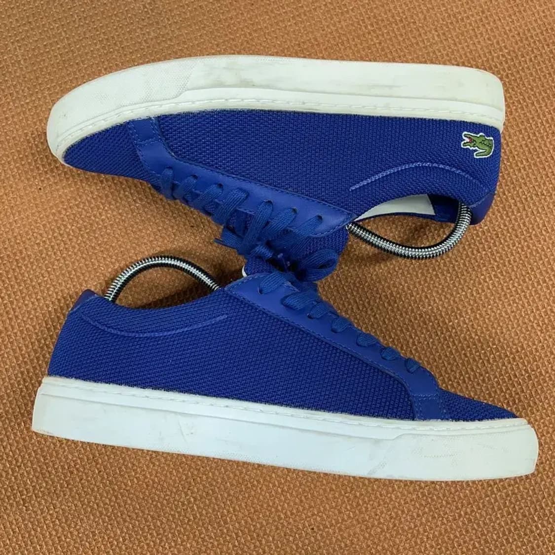 라코스테 캐주얼 블루 스니커즈 운동화 UK7 G08887 상품이미지3