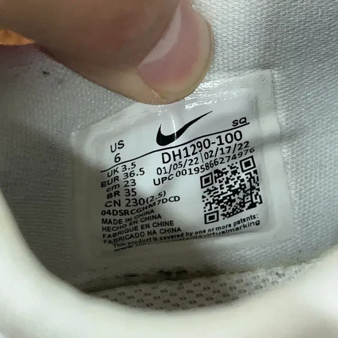 나이키 에어포스 1 폰탄카 스니커즈 운동화 230 G08895 상품이미지5