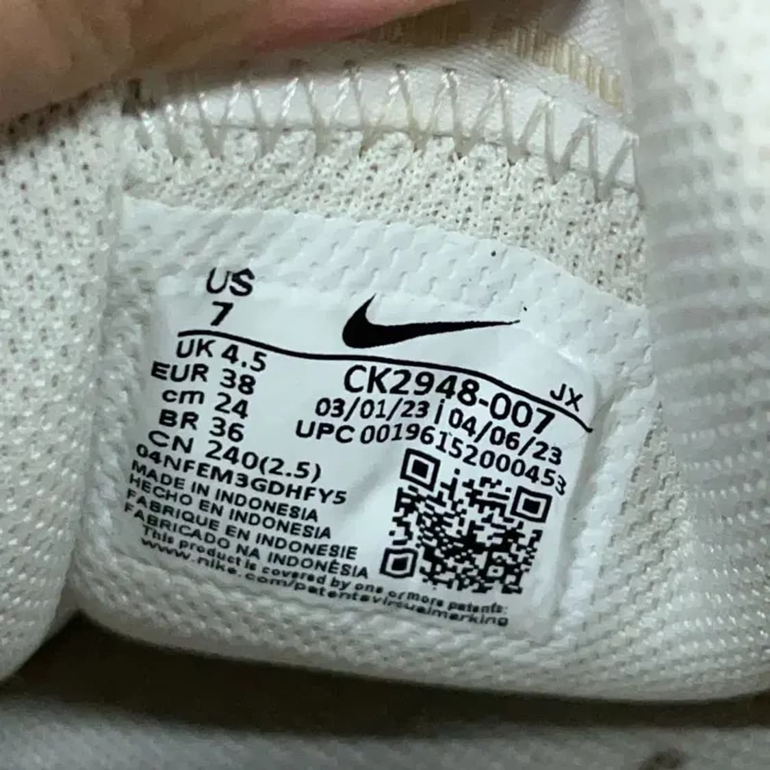 나이키 벤처 러너 스니커즈 운동화 240 G08906 상품이미지5