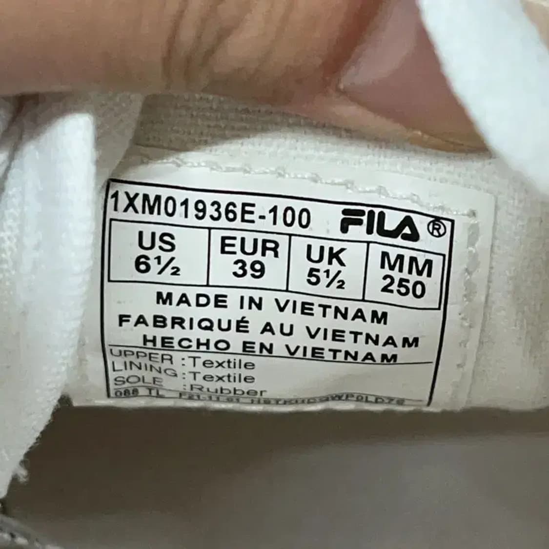 필라 스캔라인 EXP 스니커즈 운동화 250 G08918 상품이미지5