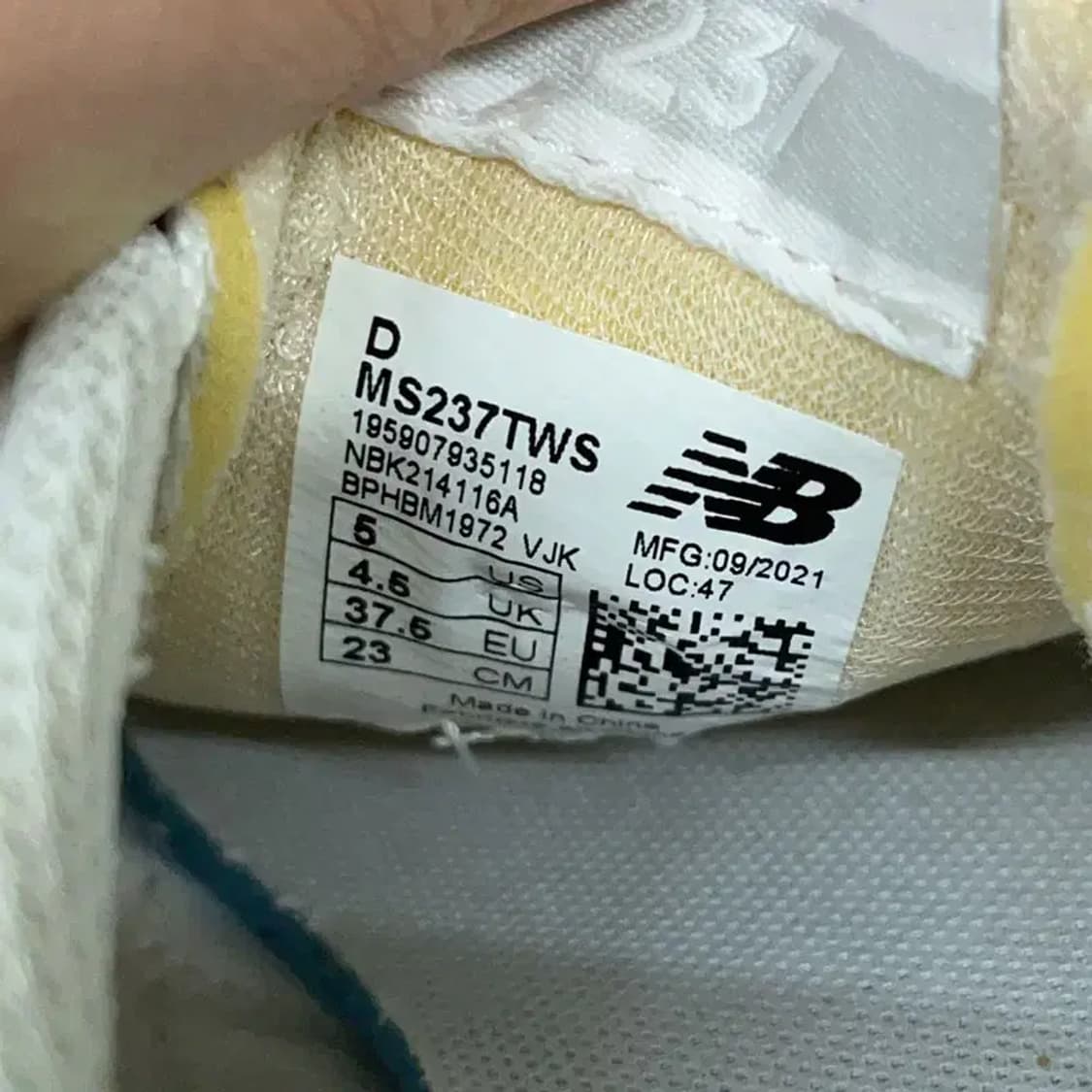 뉴발란스 237 스니커즈 운동화 230 G08920 상품이미지5