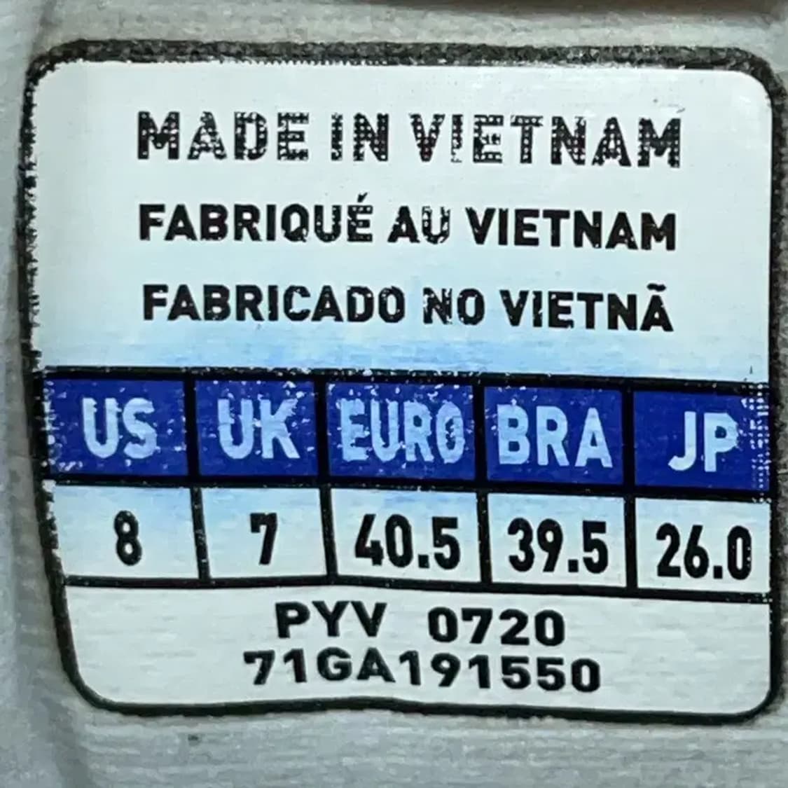 미즈노 웨이브 클로 배드민턴화 운동화 260 G08923 상품이미지5