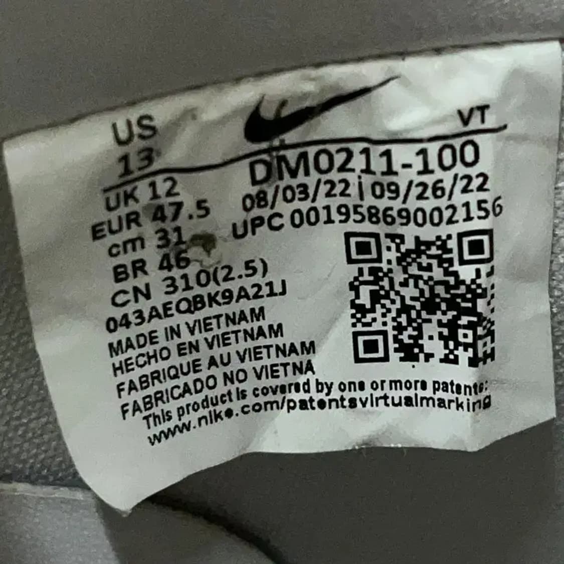 나이키 에어포스 1 07 프레쉬 스니커즈 운동화 310 G08928 상품이미지6