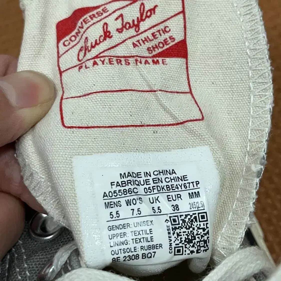 컨버스 척70 빈티지 캔버스 스니커즈 운동화 245 G08934 상품이미지5