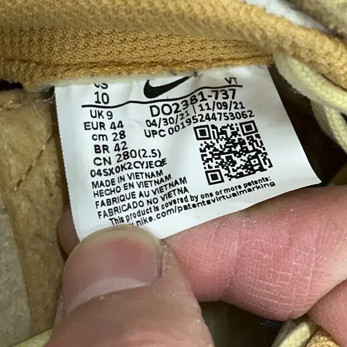 나이키 에어맥스 프리데이 웜코어 스니커즈 운동화 280 G08938 상품이미지5