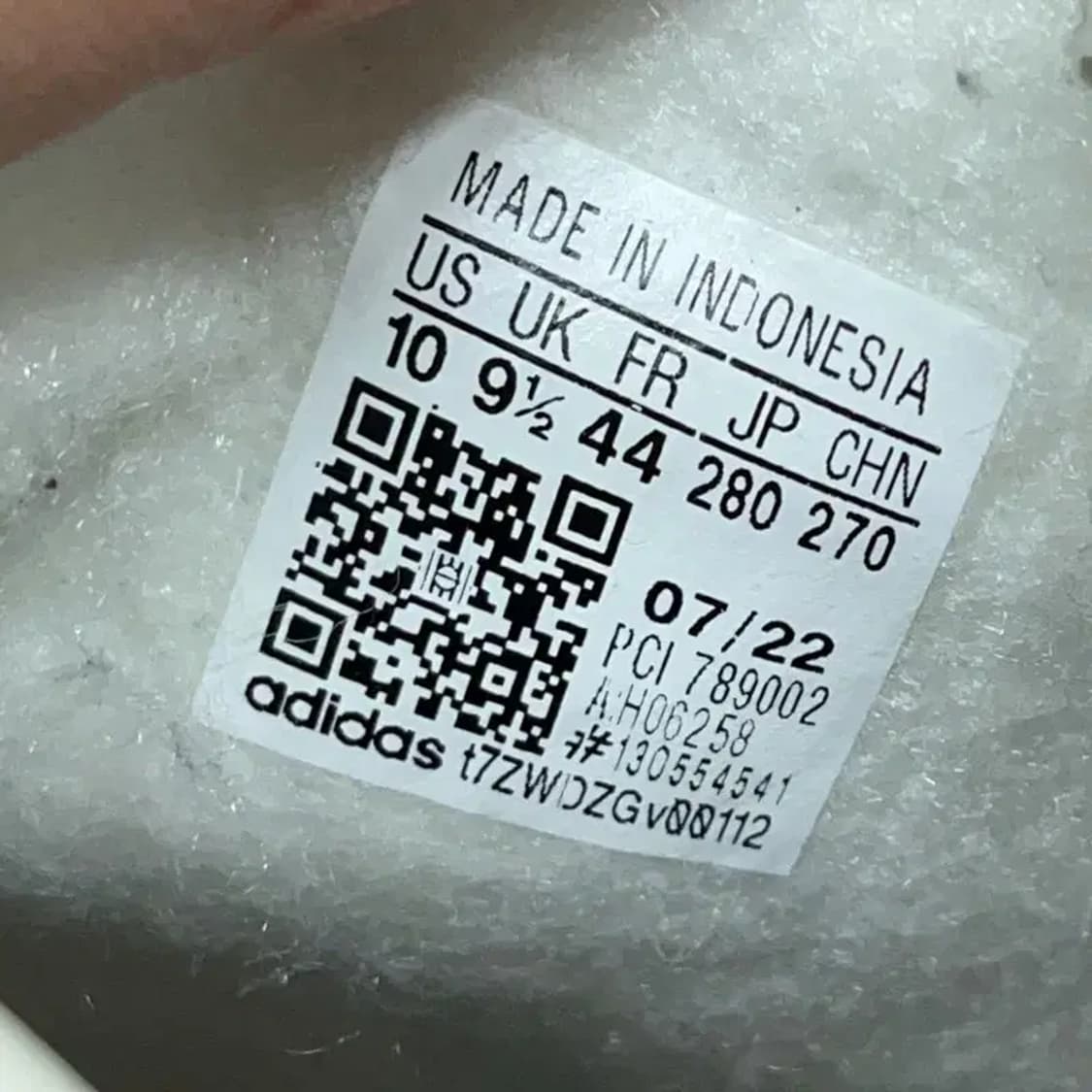 아디다스 슈퍼스타 82 오프 화이트 코어 스니커즈 280 G08974 상품이미지5