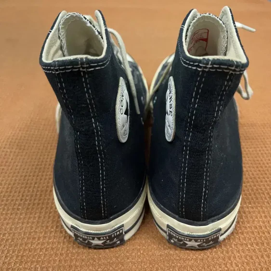 컨버스 척테일러 올스타 하이 블랙 스니커즈 270 G08976 상품이미지2