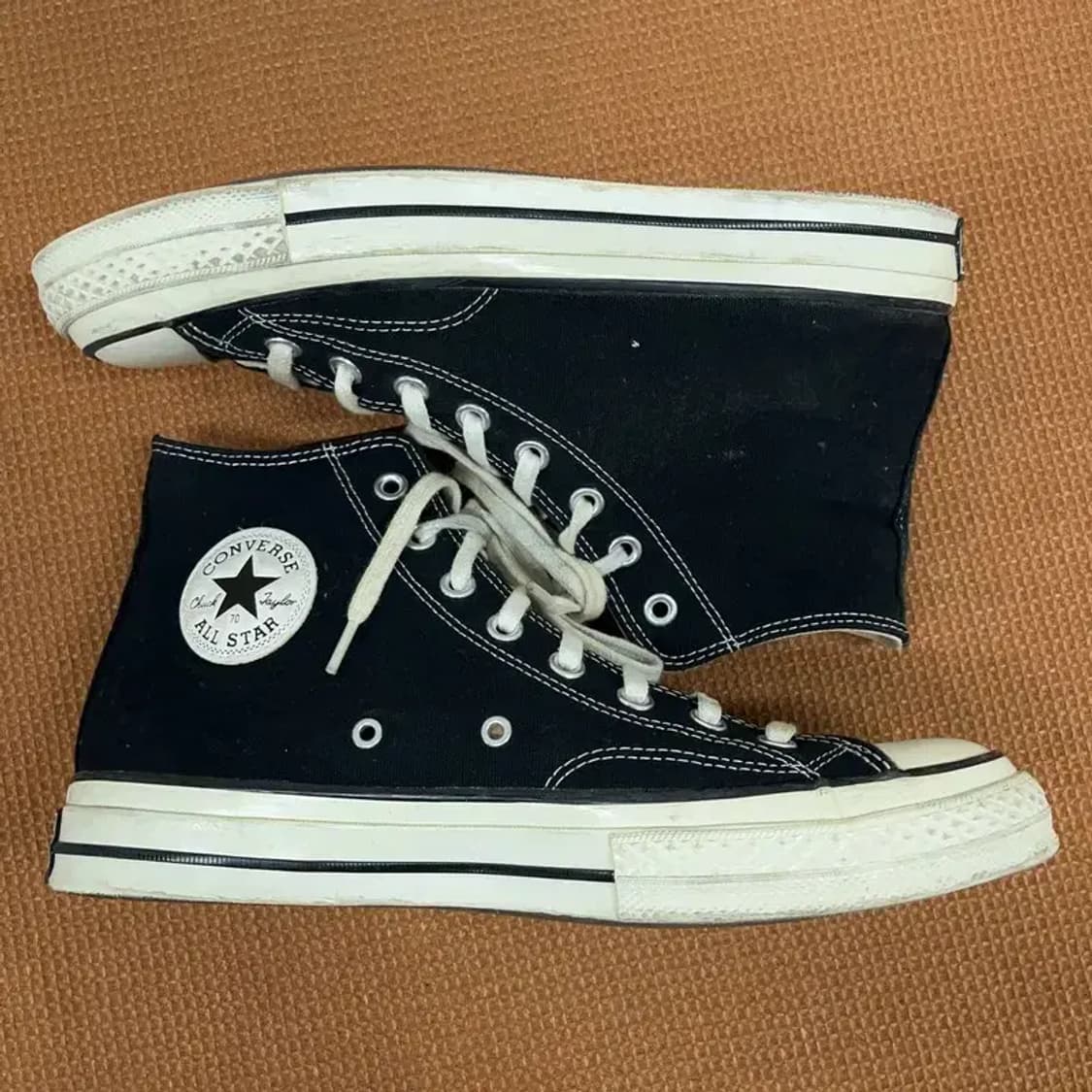 컨버스 척테일러 올스타 하이 블랙 스니커즈 270 G08976 상품이미지3