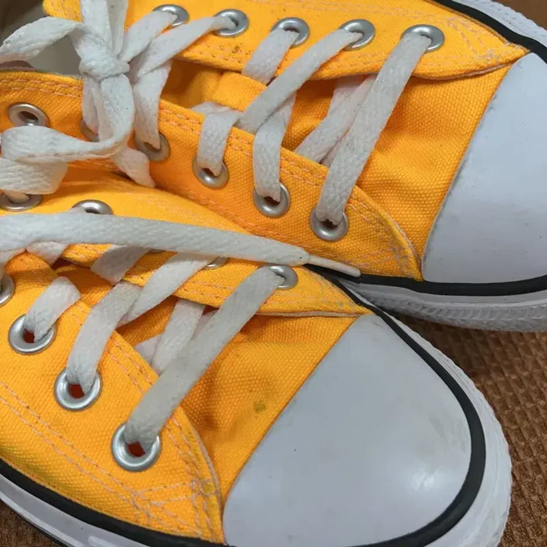 컨버스 척테일러 올스타 로우 옐로우 스니커즈 240 G08986 상품이미지6