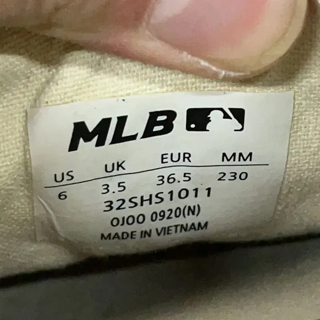 MLB 뉴욕양키스 오리진 뮬 신발 230 G08989 상품이미지5