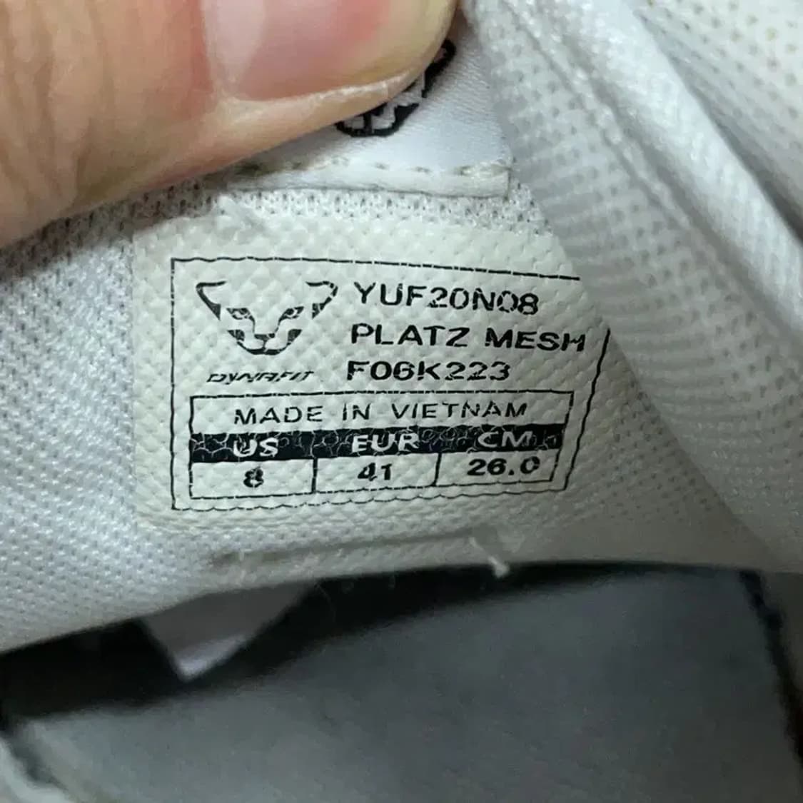 다이나핏 플라츠 스니커즈 운동화 260 G08996 상품이미지5