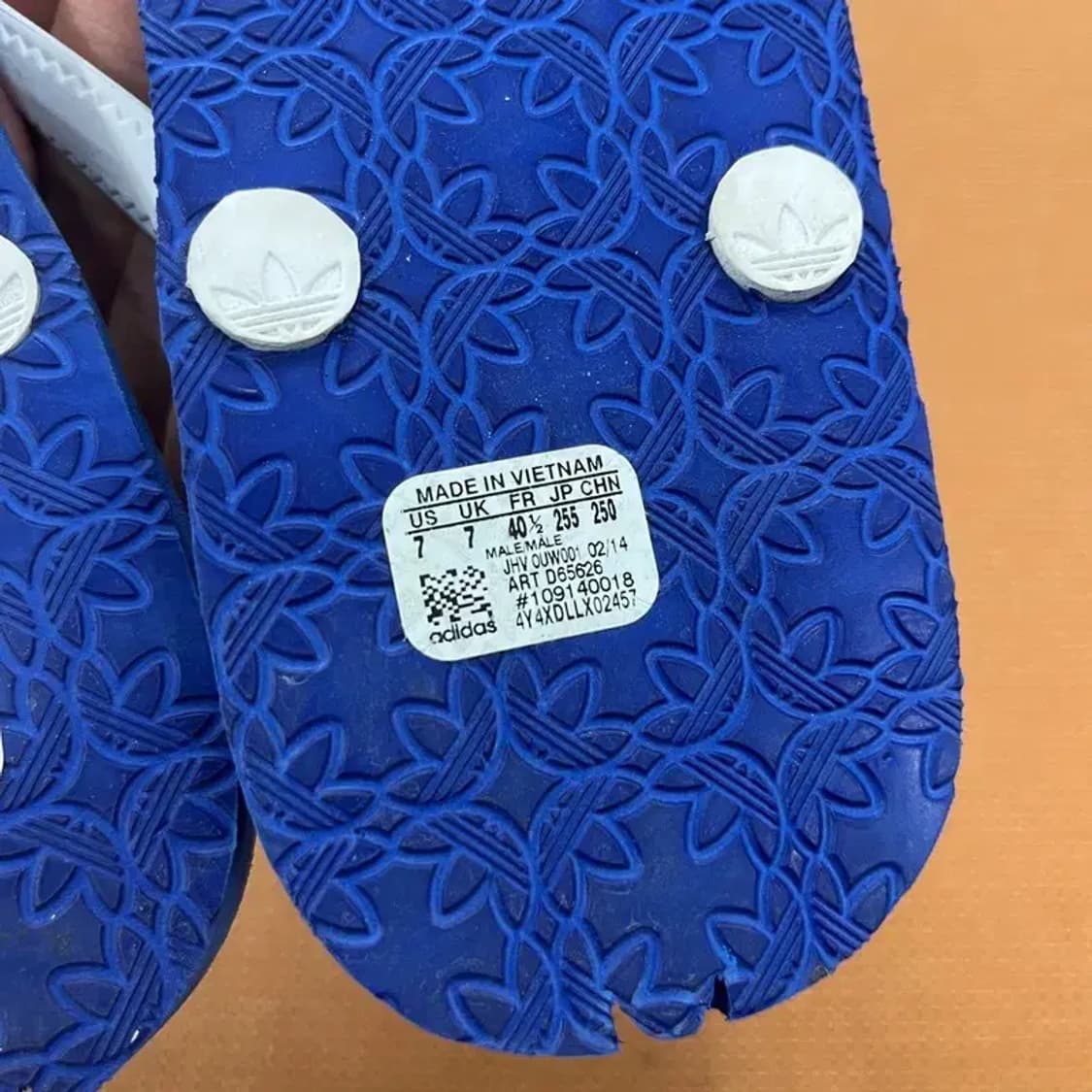 아디다스 아디선 플립플랍 쪼리 슬리퍼 255 G06747 상품이미지5