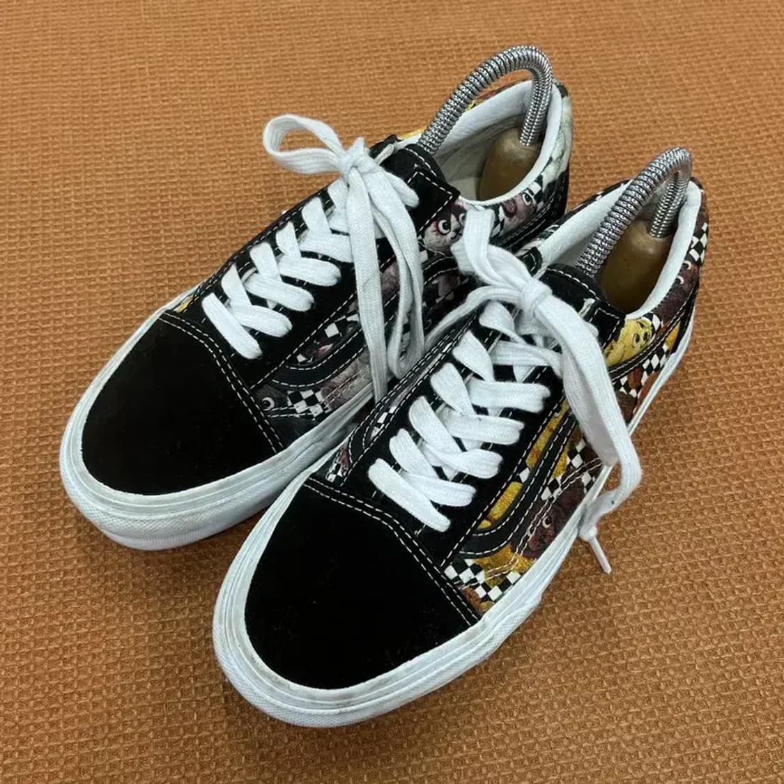 반스 올드스쿨 애니멀 체커보드 스니커즈 운동화 225 G06686 상품이미지1