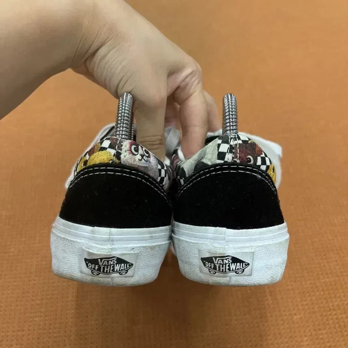 반스 올드스쿨 애니멀 체커보드 스니커즈 운동화 225 G06686 상품이미지2