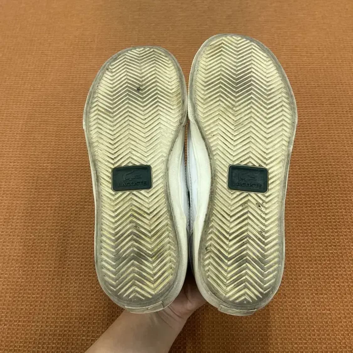 라코스테 사이드라인 프로 스니커즈 운동화 UK6.5 G06696 상품이미지4