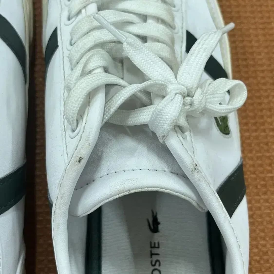 라코스테 사이드라인 프로 스니커즈 운동화 UK6.5 G06696 상품이미지6