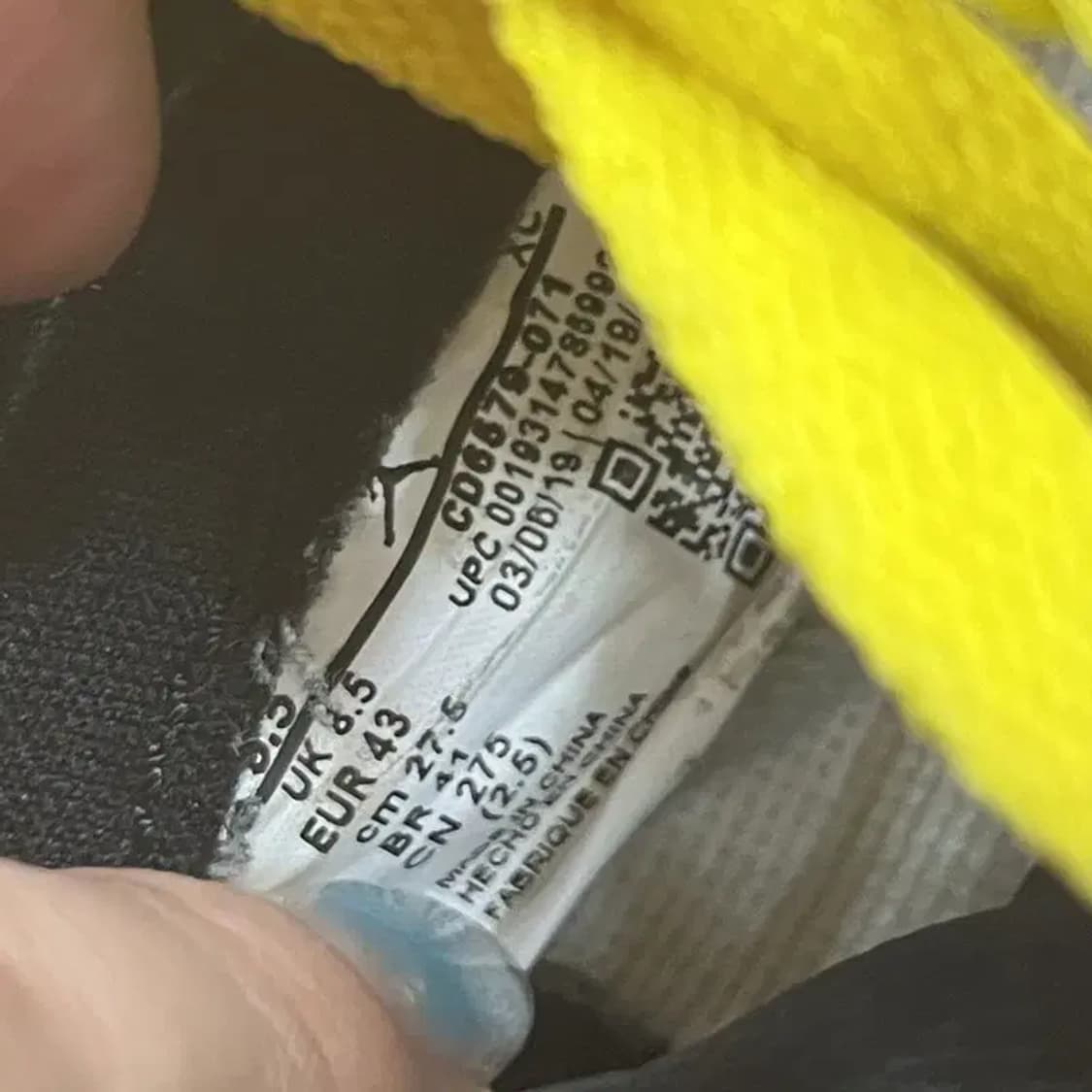 나이키 조던 1 레트로 하이 디파이언트 농구화 운동화 275 G06719 상품이미지5