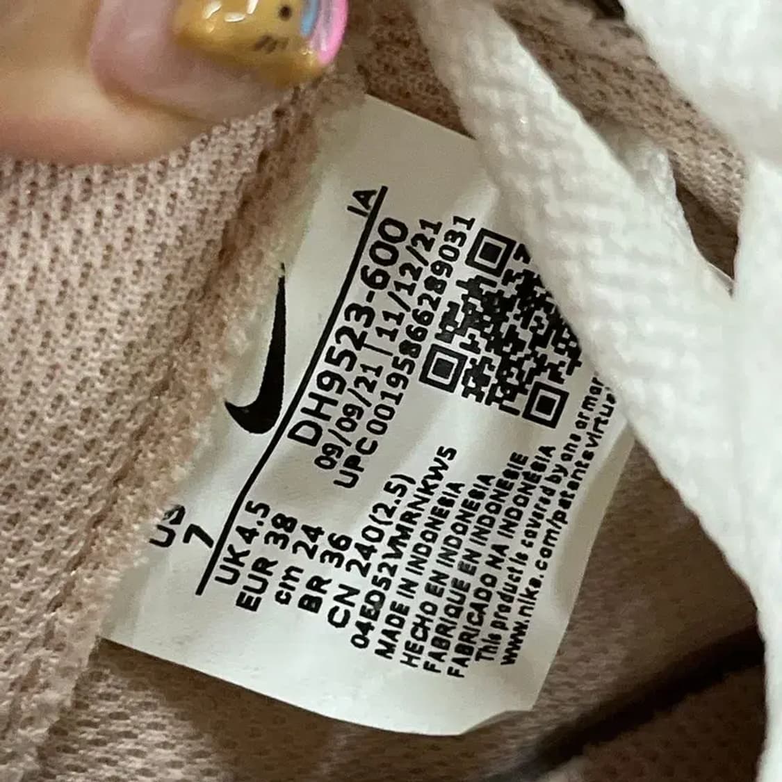 나이키 와플 데뷰 스니커즈 운동화 240 G06722 상품이미지5