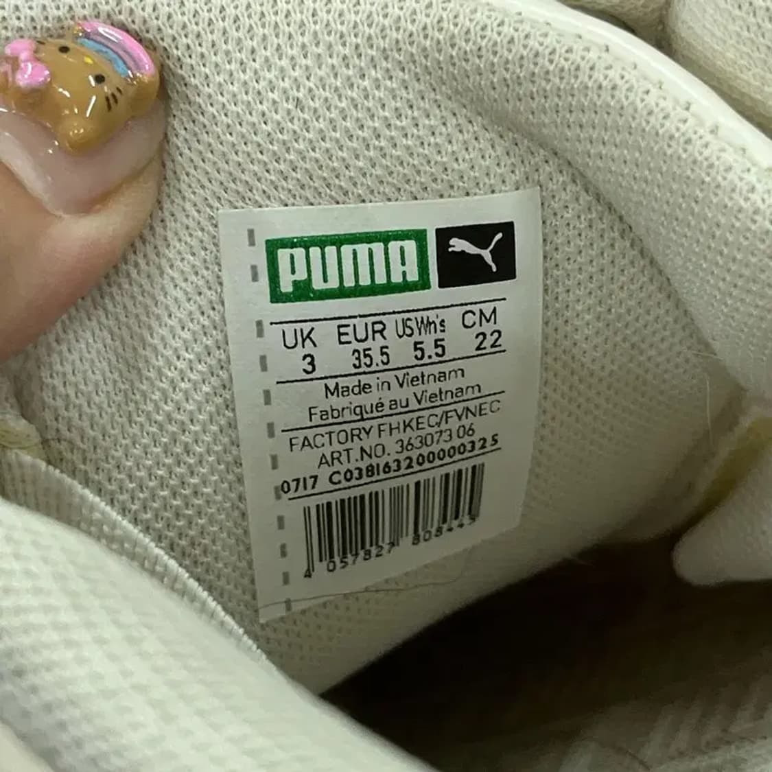 푸마 바스켓 하트 페이턴트 스니커즈 운동화 220 G06733 상품이미지5