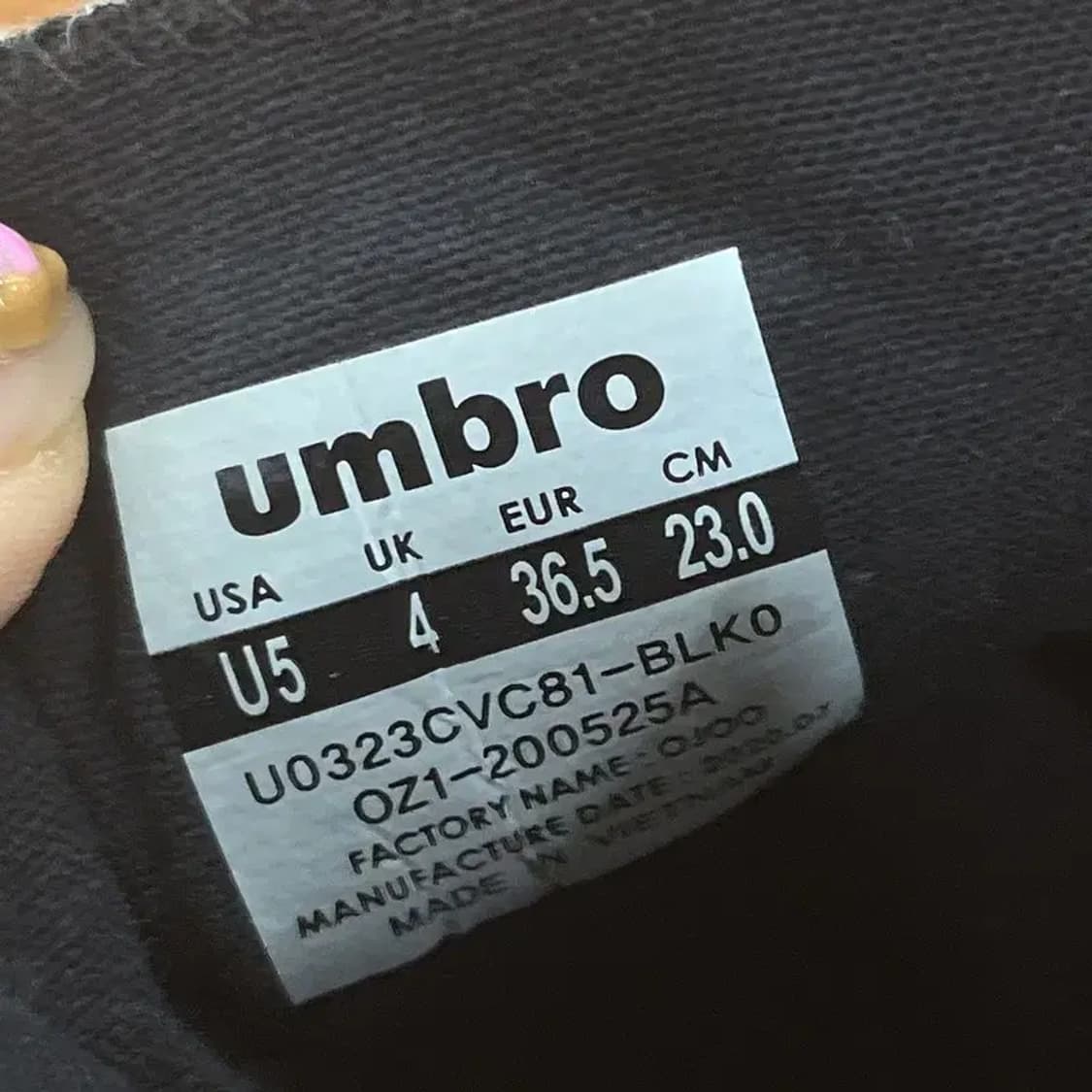 엄브로 더비스타 하이 스니커즈 운동화 230 G06763 상품이미지5