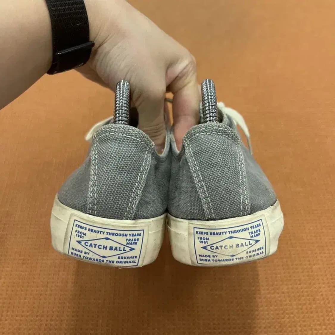 캐치볼 X 이스트하버서플러스 그레이 스니커즈 운동화 240 G06765 상품이미지2