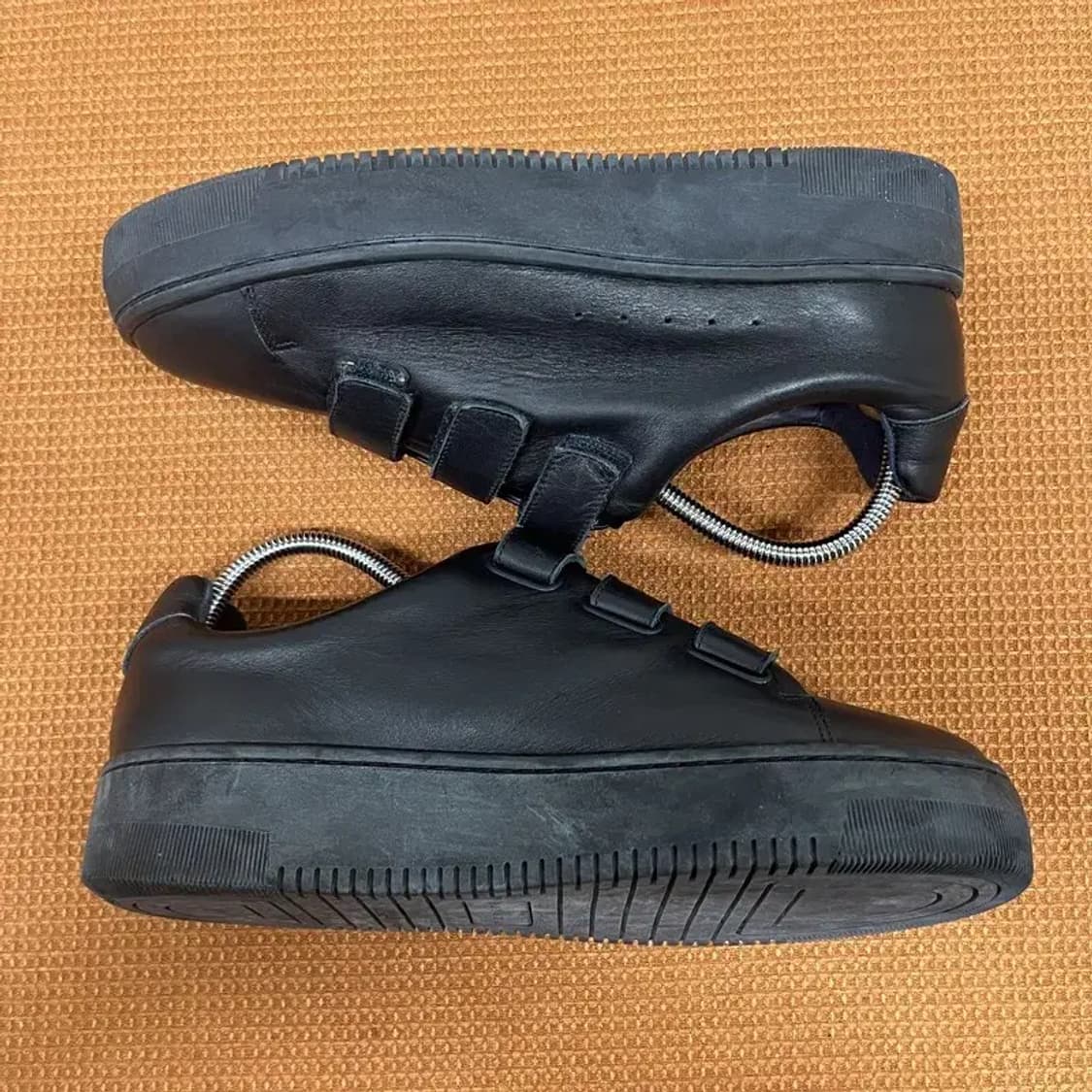 산드로 가죽 벨크로 스니커즈 운동화 38 G06793 상품이미지3