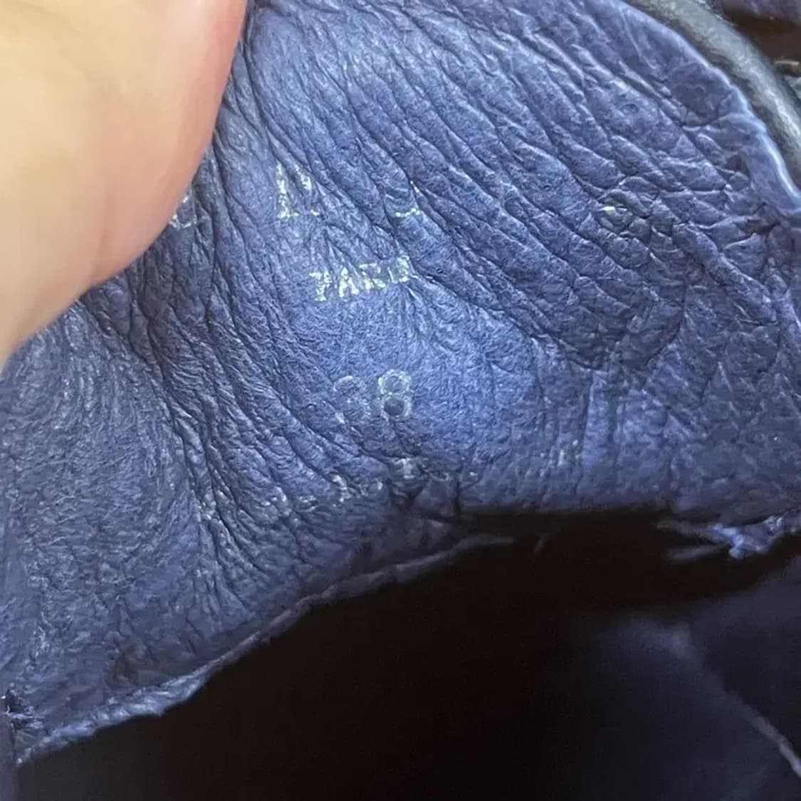 산드로 가죽 벨크로 스니커즈 운동화 38 G06793 상품이미지6