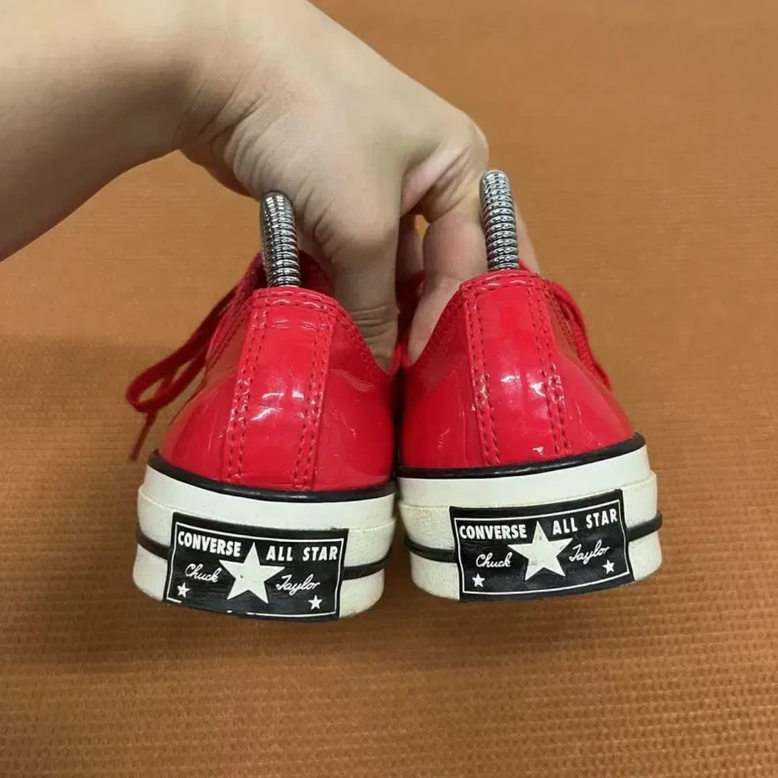 컨버스 척테일러 70 페이턴트 스니커즈 운동화 230 G06814 상품이미지2