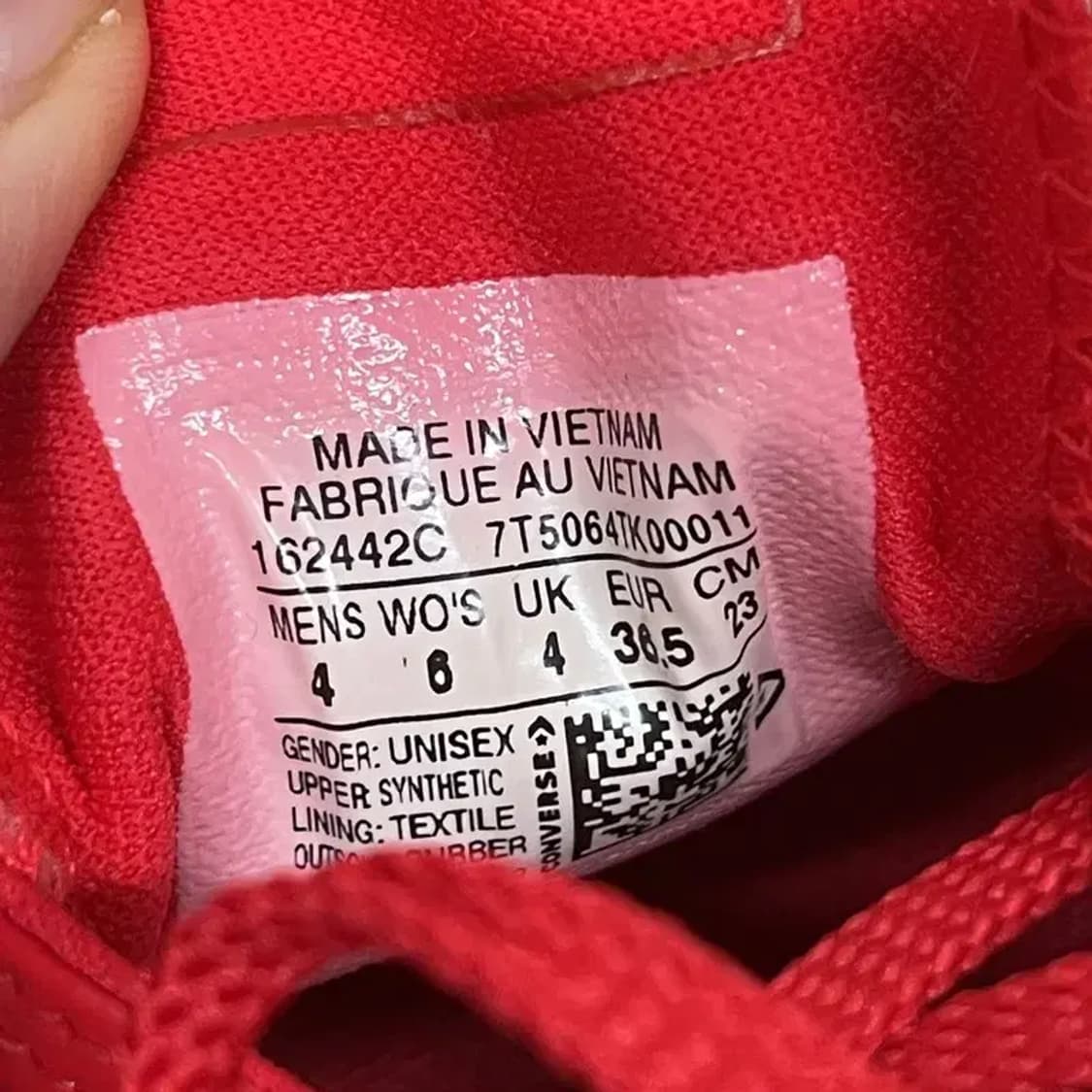 컨버스 척테일러 70 페이턴트 스니커즈 운동화 230 G06814 상품이미지5