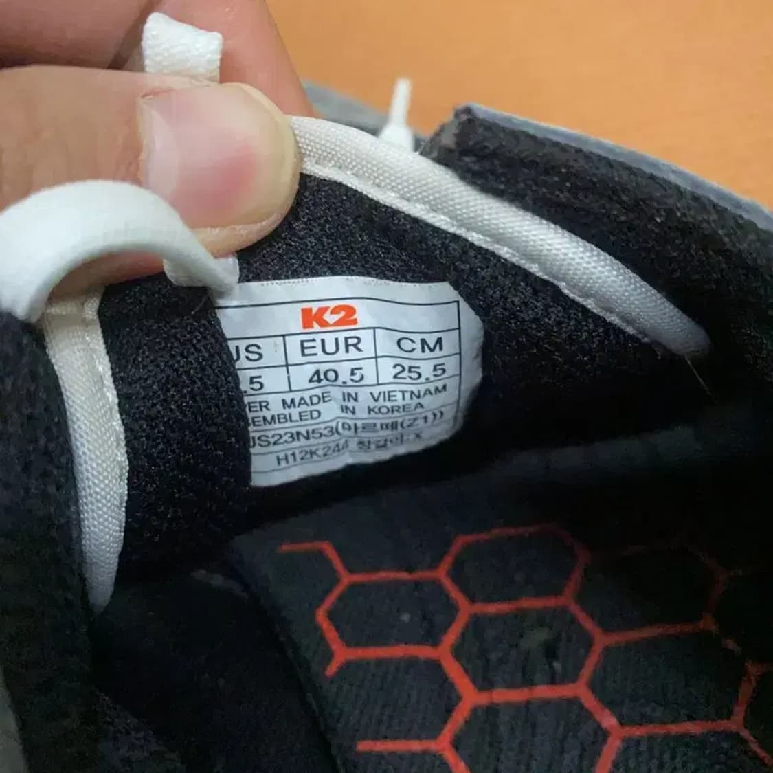 K2 아르떼 워킹화 운동화 255 G06960 상품이미지5