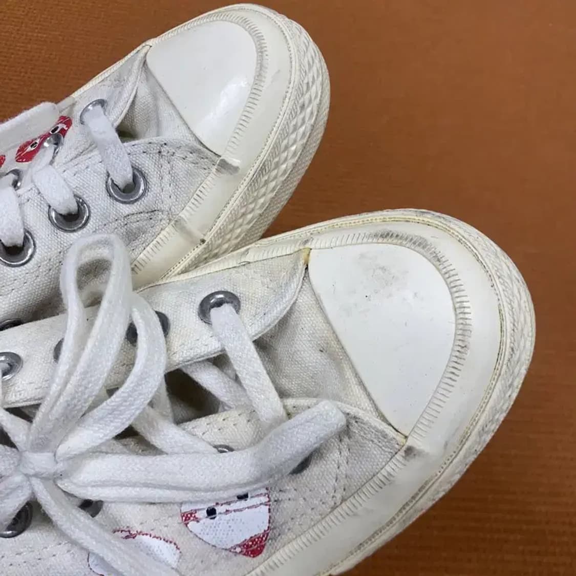 꼼데가르송 컨버스 척 70 멀티하트 로우 스니커즈 240 G06928 상품이미지7