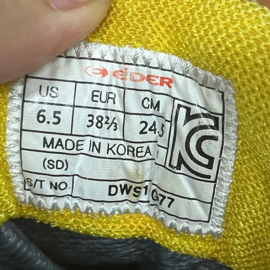 아이더 고어텍스 안전화 등산화 245 G07000 상품이미지5