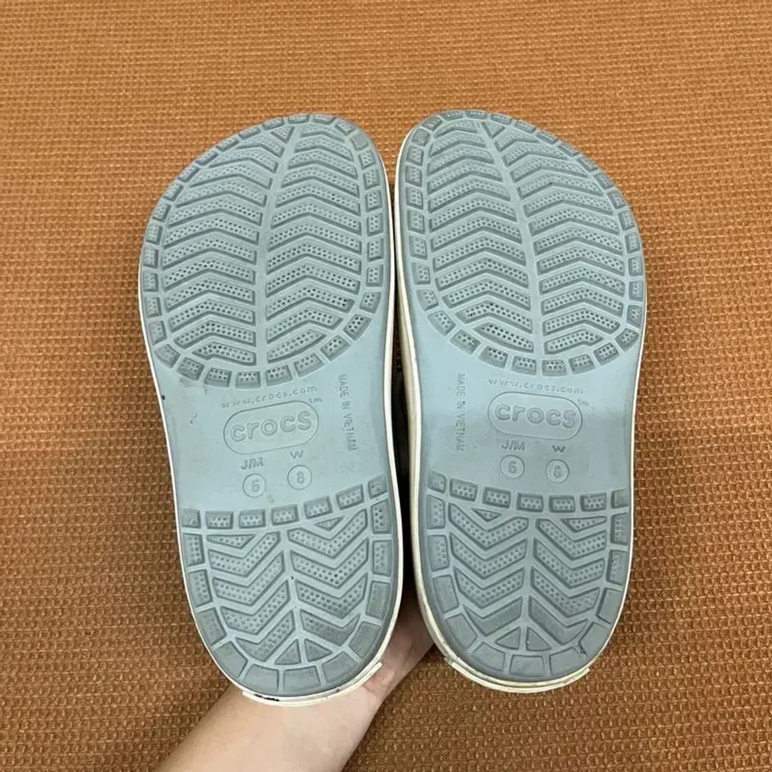 크록스 플랫폼 클로그 샌들 W8 G07051 상품이미지4