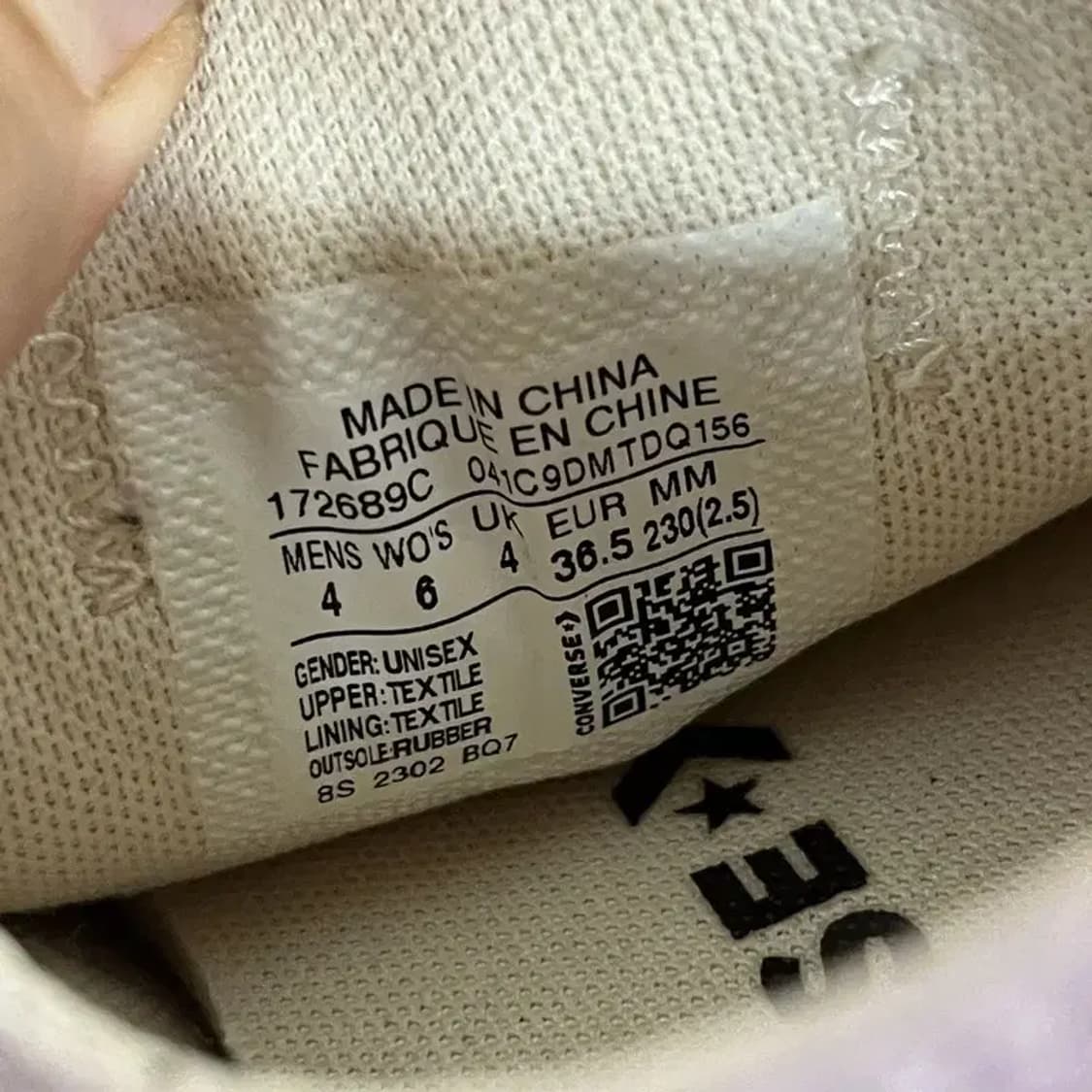 컨버스 척테일러 올스타 시즈널 컬러 스니커즈 운동화 230 G06990 상품이미지5