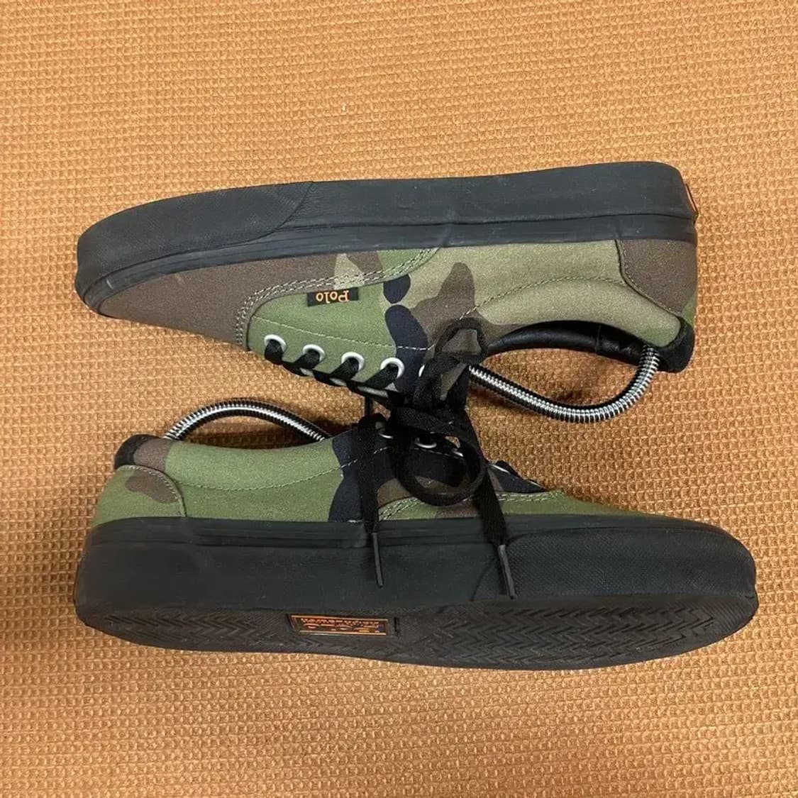 폴로 랄프로렌 밀리터리 카모 스니커즈 운동화 UK6.5 G06997 상품이미지3