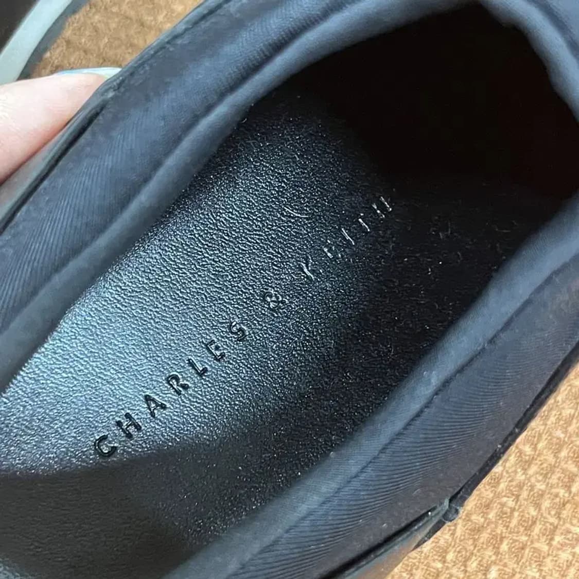 찰스앤키스 블랙 여성 슬립온 G07009 상품이미지5