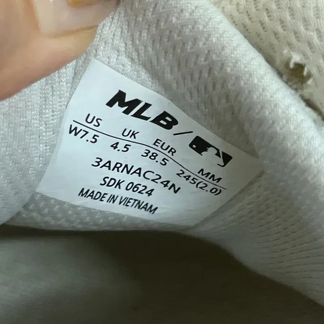 MLB 에이스러너 V2 스니커즈 운동화 245 G07010 상품이미지5