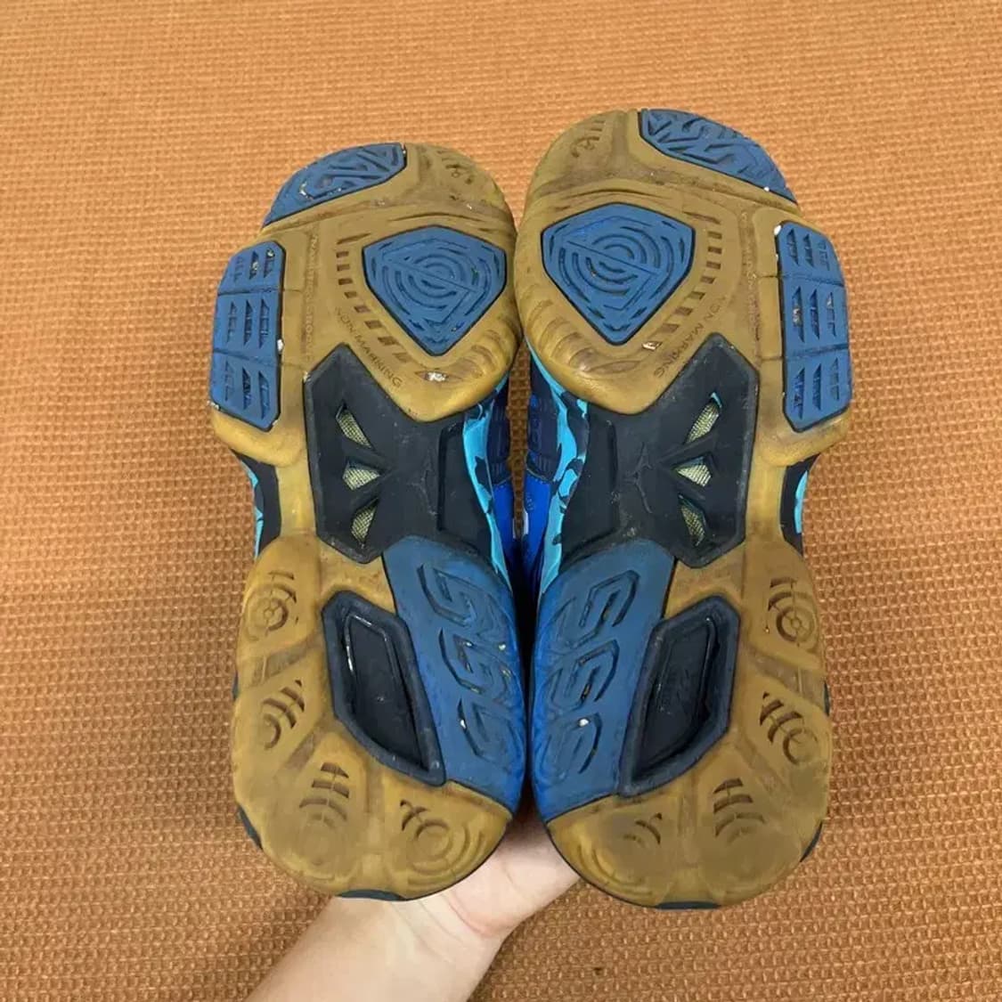 미즈노 웨이브 스텔스 3 배드민턴화 운동화 235 G07078 상품이미지4