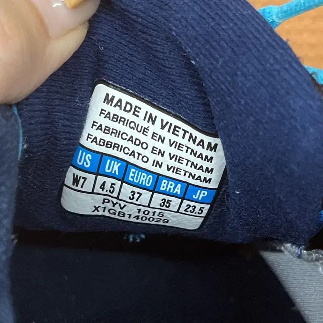 미즈노 웨이브 스텔스 3 배드민턴화 운동화 235 G07078 상품이미지5