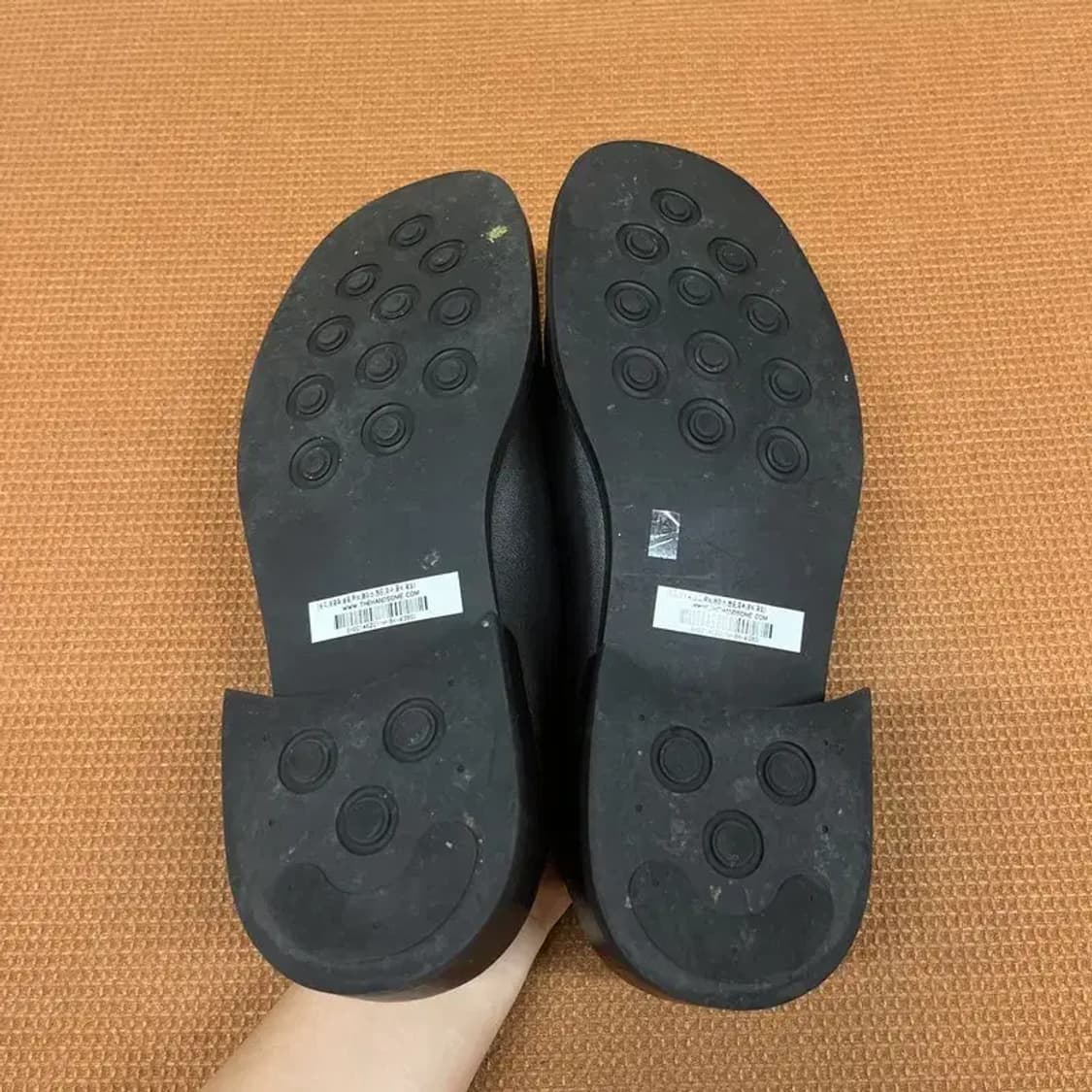 시스템 옴므 레더 슬라이더 슬리퍼 260 G07144 상품이미지4