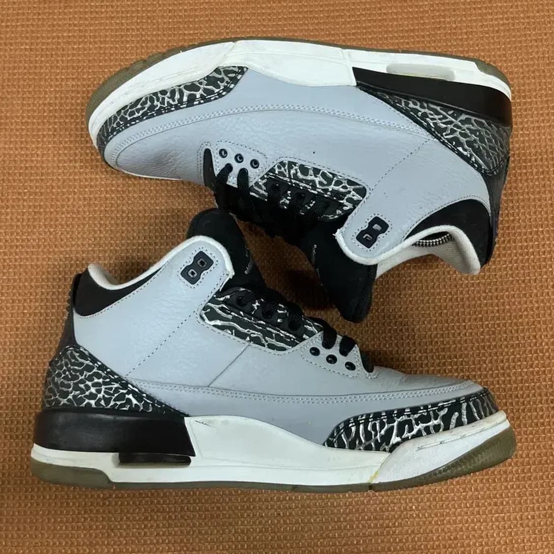 나이키 조던 3 레트로 울프그레이 스니커즈 운동화 260 G07088 상품이미지3