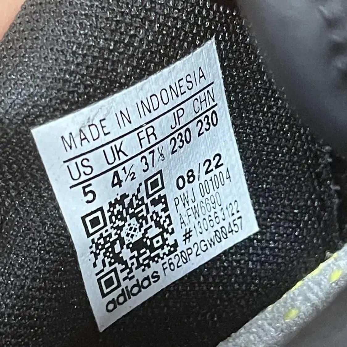 아디다스 블랙 가죽 스니커즈/일반 운동화 230 G07218 상품이미지5