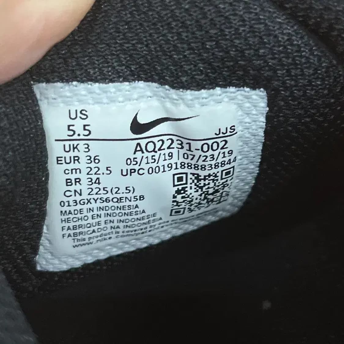 나이키 에어맥스 오케토 스니커즈 운동화 225 G07227 상품이미지5