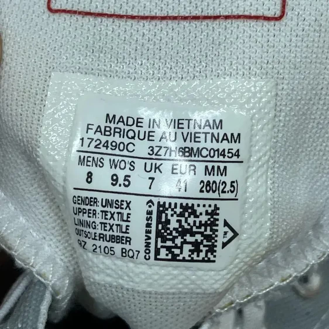 컨버스 런스타 하이크 시즈널 컬러 스니커즈 운동화 260 G07233 상품이미지5