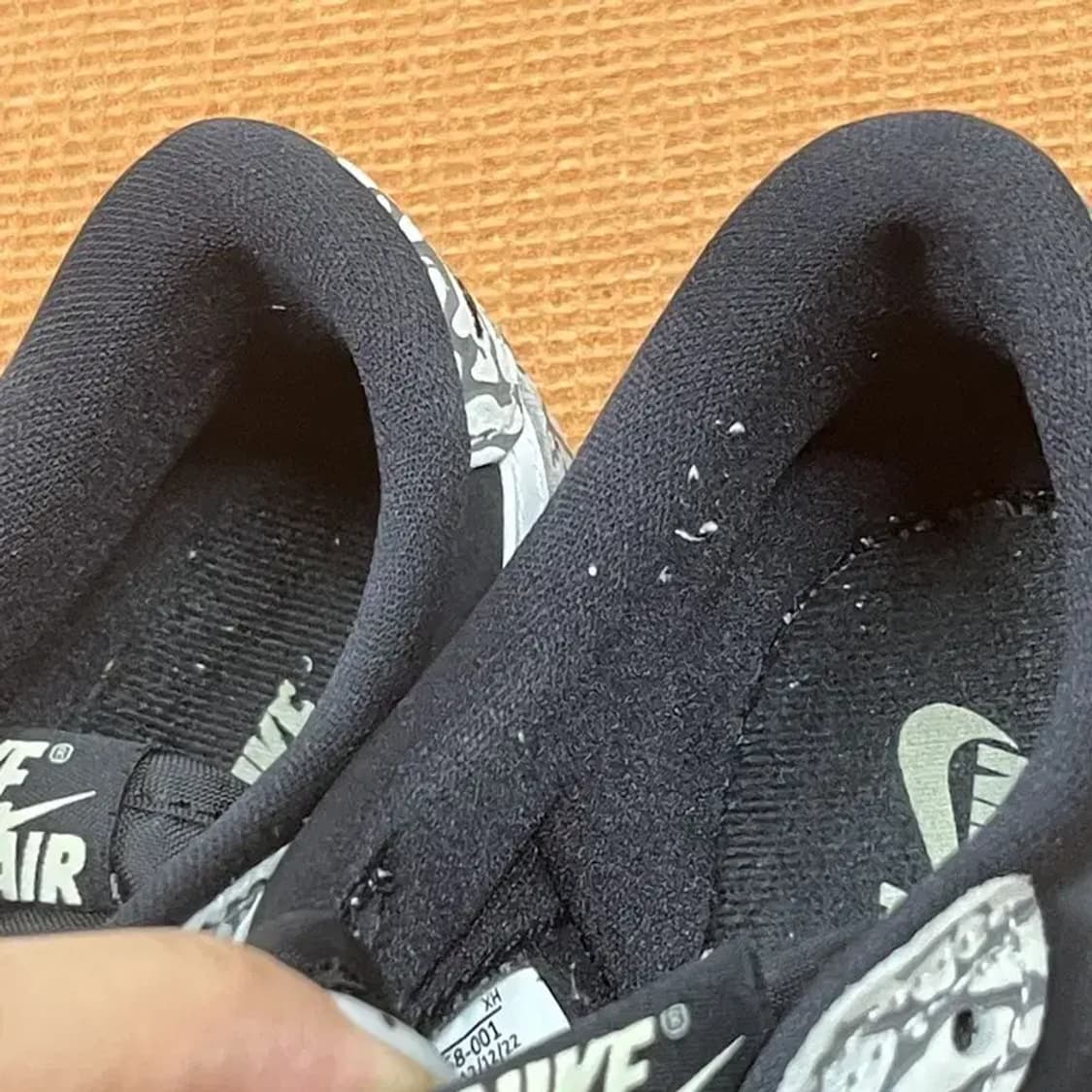 나이키 에어 조던 1 로우 시멘트 스니커즈 운동화 235 G07238 상품이미지6